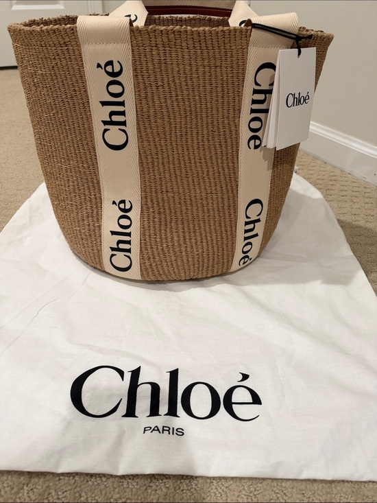 Chloe Handbags - Authentic Chloé Woody Large Basket